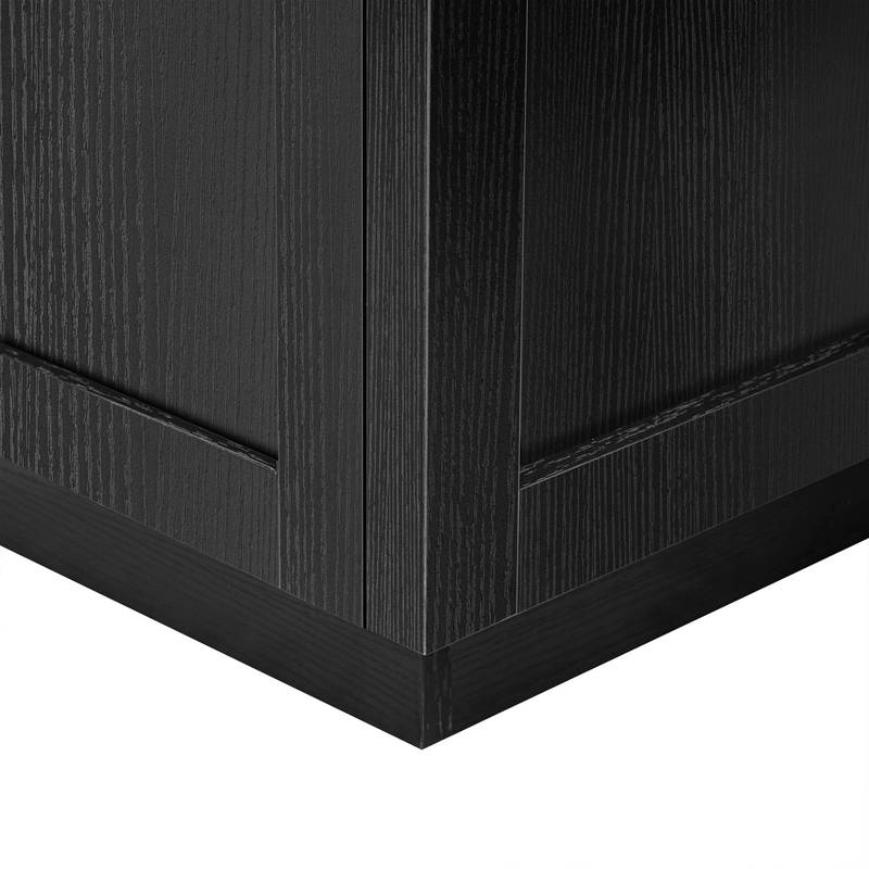 Stylish Expandable Kitchen Island with Storage and Power Outlet
