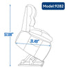 ComfyLift Heated Massage Recliner - Effortless Comfort & Support