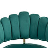 Emerald Velvet Swivel Desk Chair