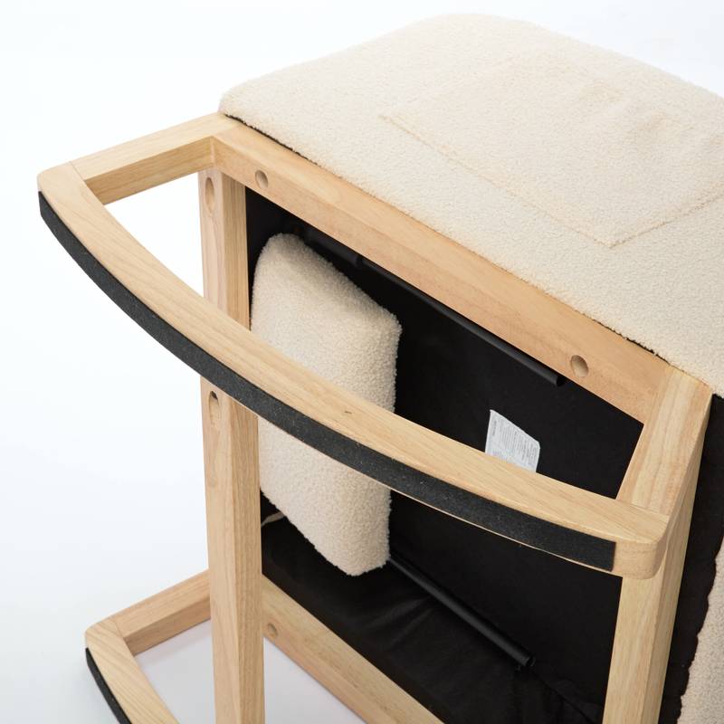 Cozy Rocking Chair with Side Pocket