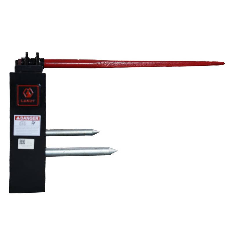 Quick-Tach Hay Spear for Skid Steers