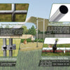 Walk-In Chicken Coop with Waterproof Cover
