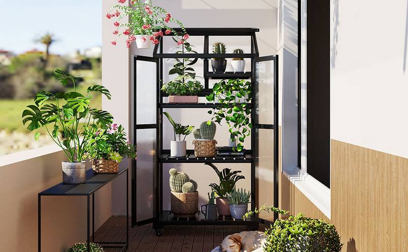 Easy-Glide Greenhouse Garden Haven