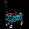 Cyan Collapsible Utility Wagon with Liners