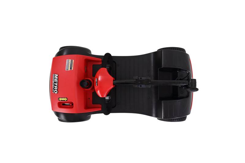 Sleek Red Mobility Scooter