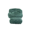 ChillNest Bean Bag Chair with Ottoman - Relax in Style! (Mint Green)