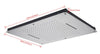 LuxRain Shower Head - Multi-Function Ceiling Mount for Ultimate Bathing Experience