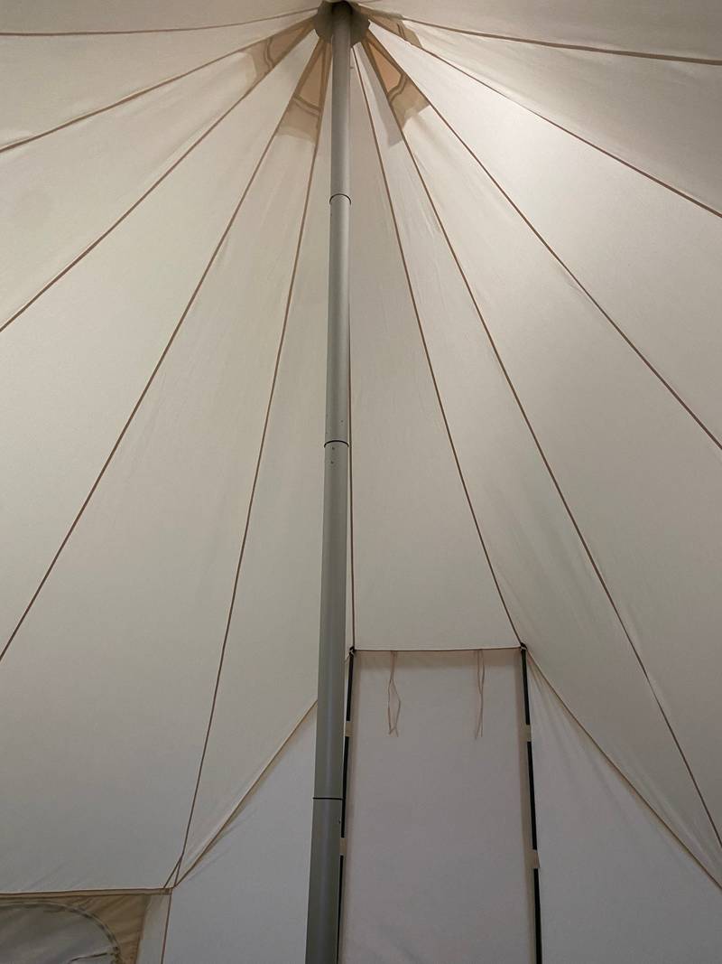 Cozy Canvas Glamping Bell Tent