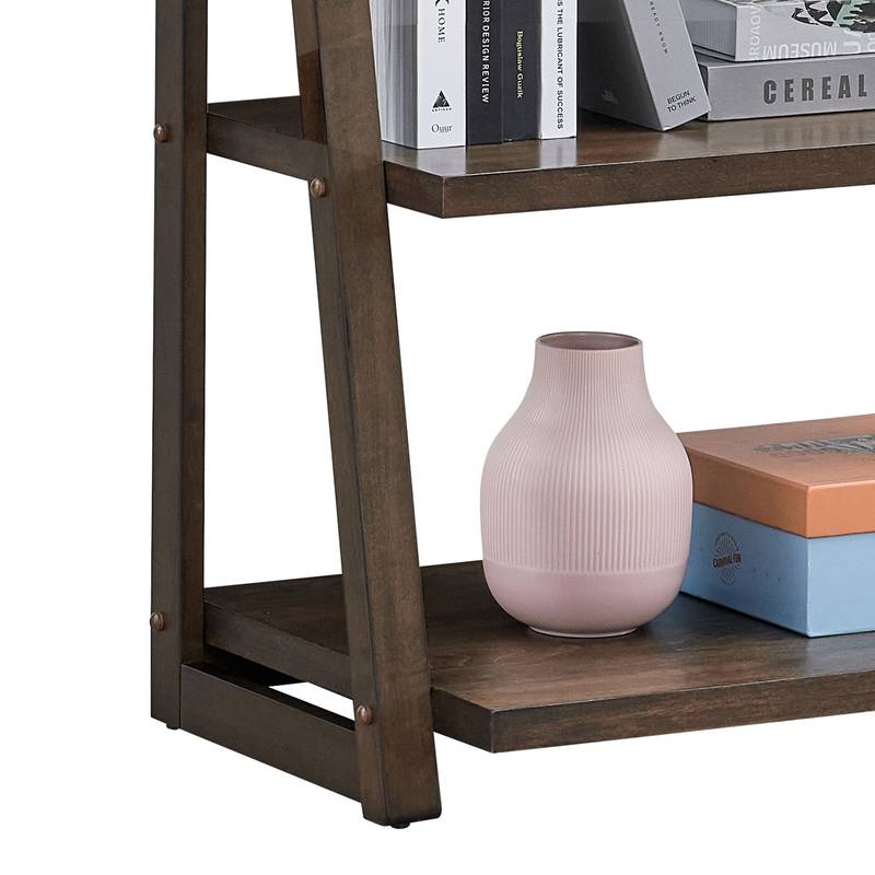 Rustic Ladder Shelf - Versatile Storage for Every Room