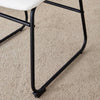 Chic White PU Leather Chair - Perfect for Modern Spaces!