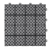 Rosette Outdoor Deck Tiles - Waterproof & Non-Slip