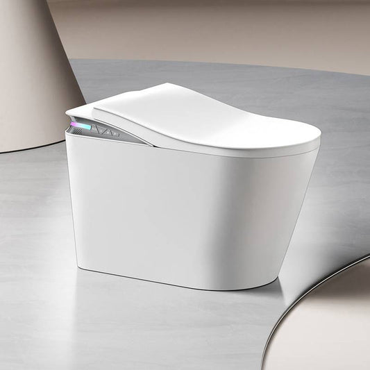 SmartGlow Toilet: Touchless Comfort & Control