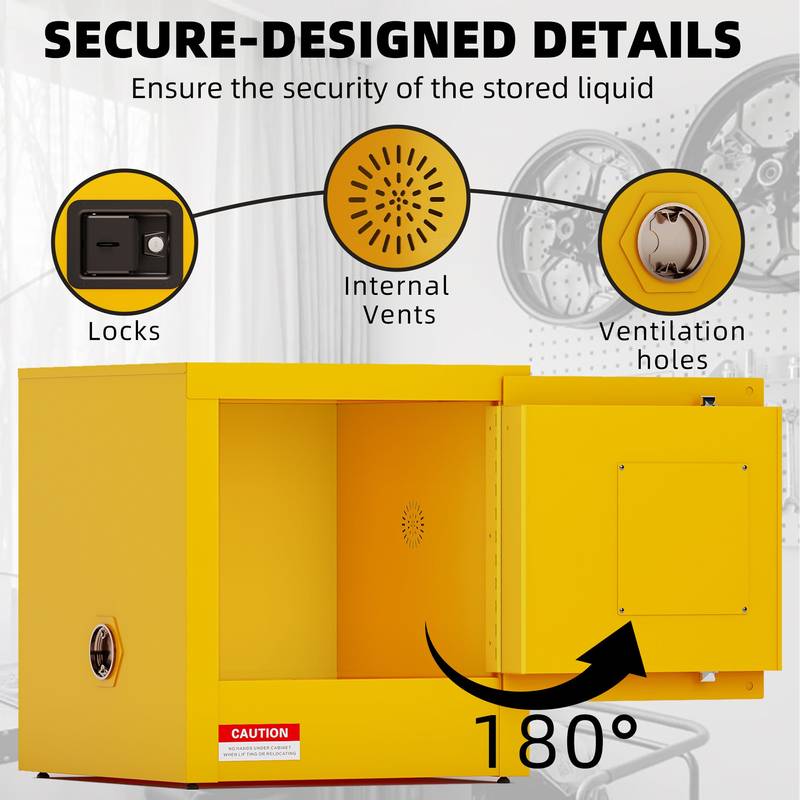 Fire-Safe Lab Cabinet