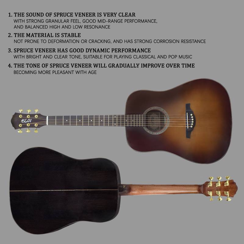Vintage Vibes Acoustic Guitar