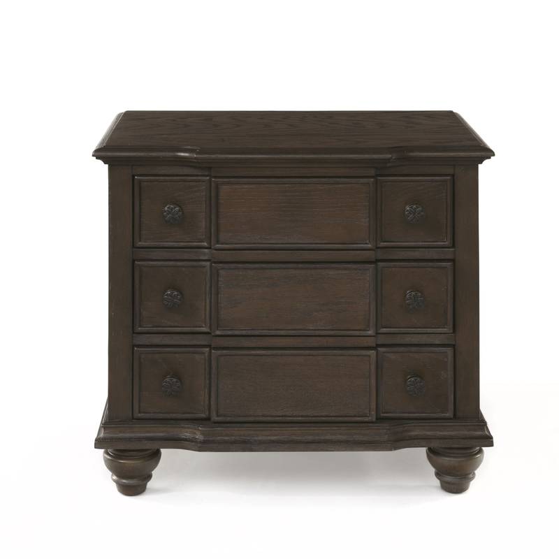 Weathered Oak Charm Nightstand
