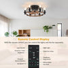Cozy Glow Remote Ceiling Fan