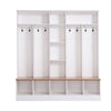 Chic Entryway Hall Tree with Storage Bench & Coat Rack
