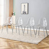Clear Chic Dining Chairs Set