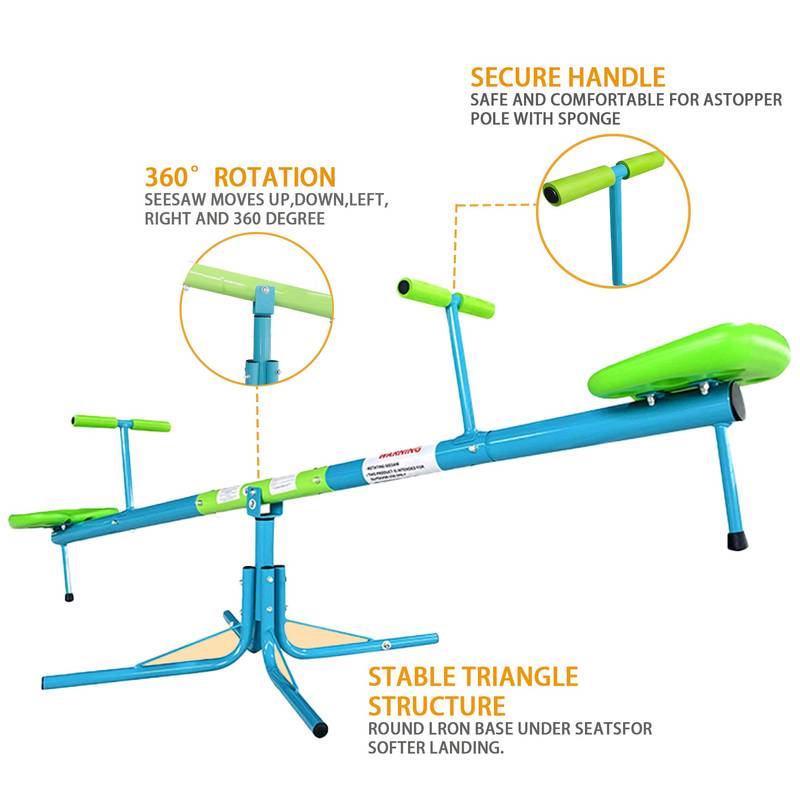 Spin & Swing Seesaw for Kids