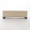 Chic Studded Storage Ottoman