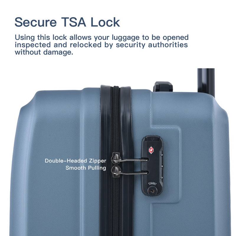 Jetsetter Suitcase Trio - Lightweight & Stylish Travel Set