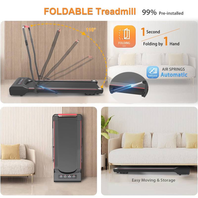 Easy Walk Under Desk Treadmill with Remote Control