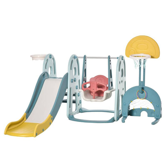 Fun & Safe Toddler Playset: Slide, Swing & Shoot!