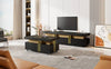 Sleek Luxe TV & Coffee Table Duo