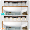 Rustic Farmhouse 6-Light Vanity Sconce