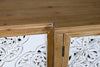 Charming Hollow-Carved Storage Cabinet
