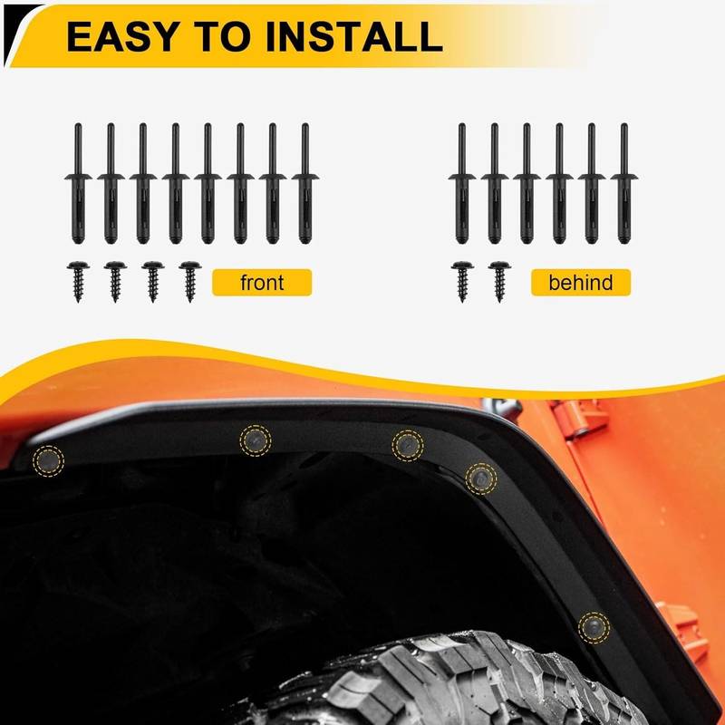 Adventure Ready Jeep Fender Flares