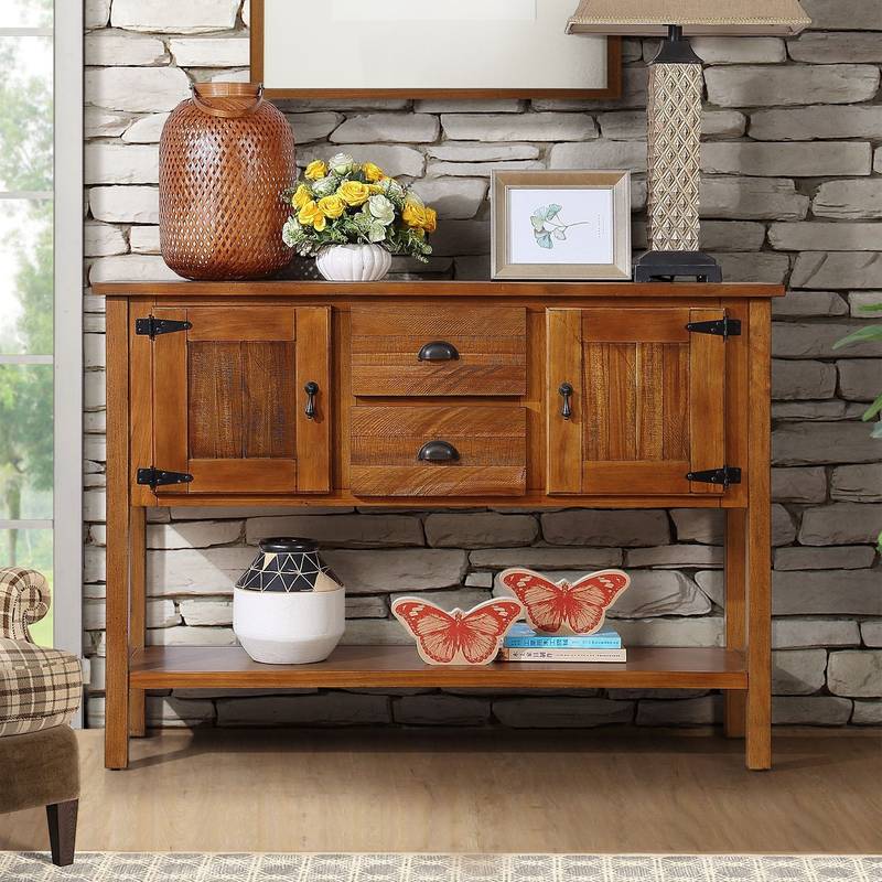 Rustic Charm Sideboard – Stylish Buffet Table with Storage