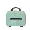 Olive Green Travel Set: Stylish Suitcase & Makeup Box Combo