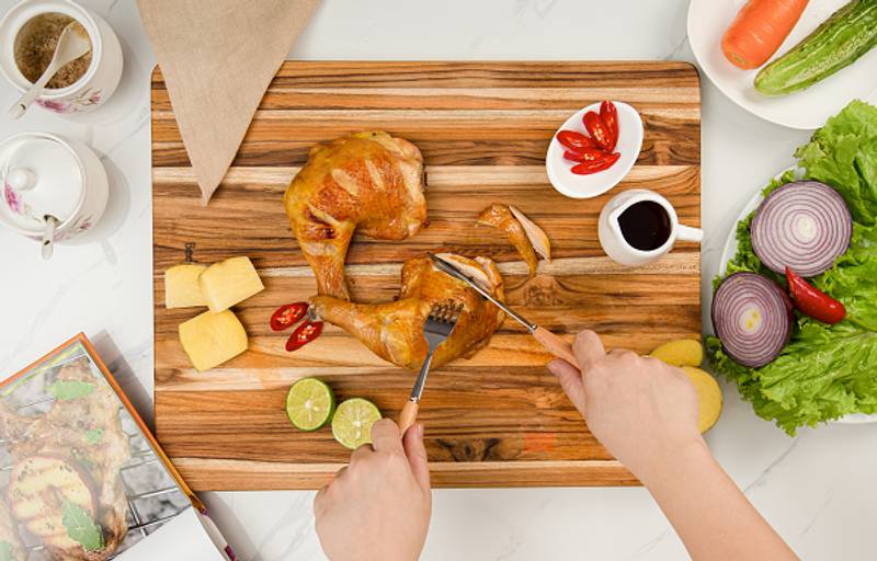 Teak Bliss Cutting Board Set