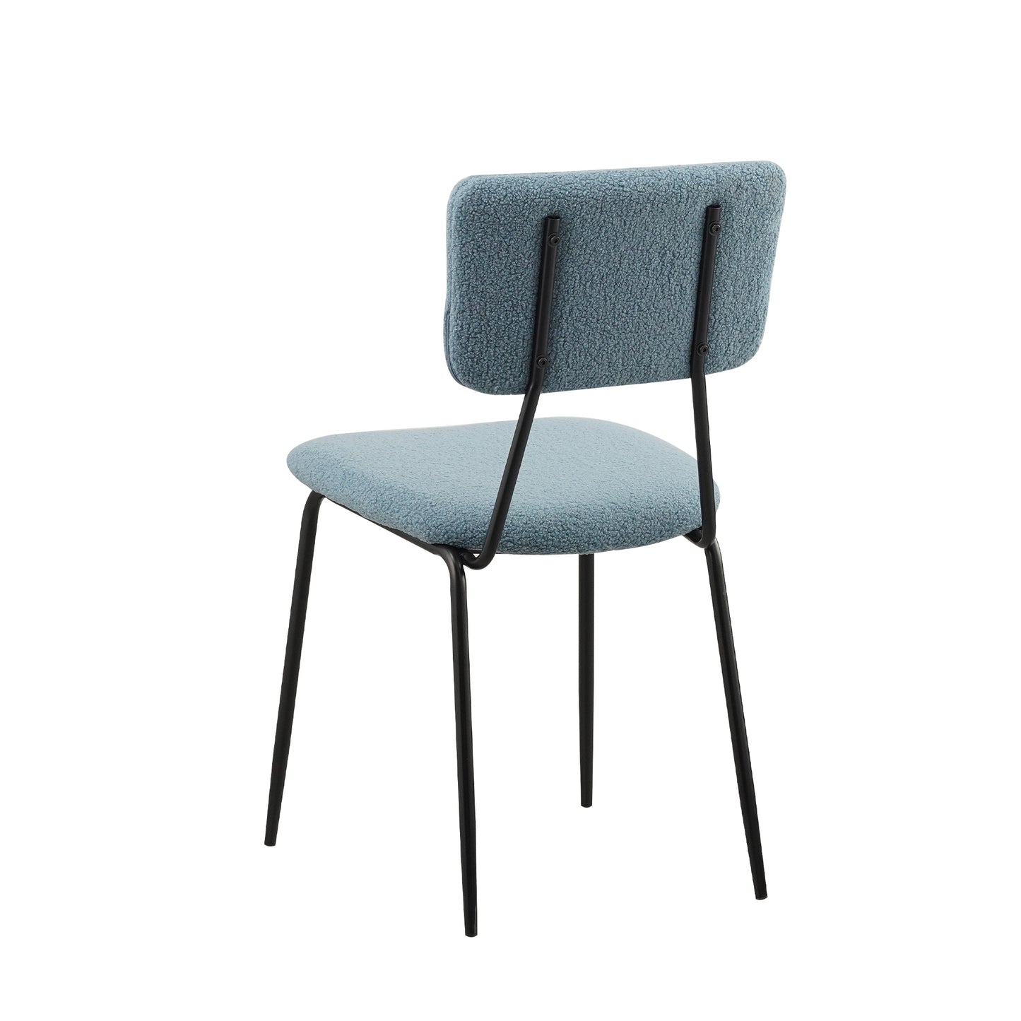 Plush Modern Dining Chairs - Set of 2
