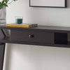 Chic Red Cocoa Console Table
