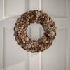 Cozy Pine Cone Wreath