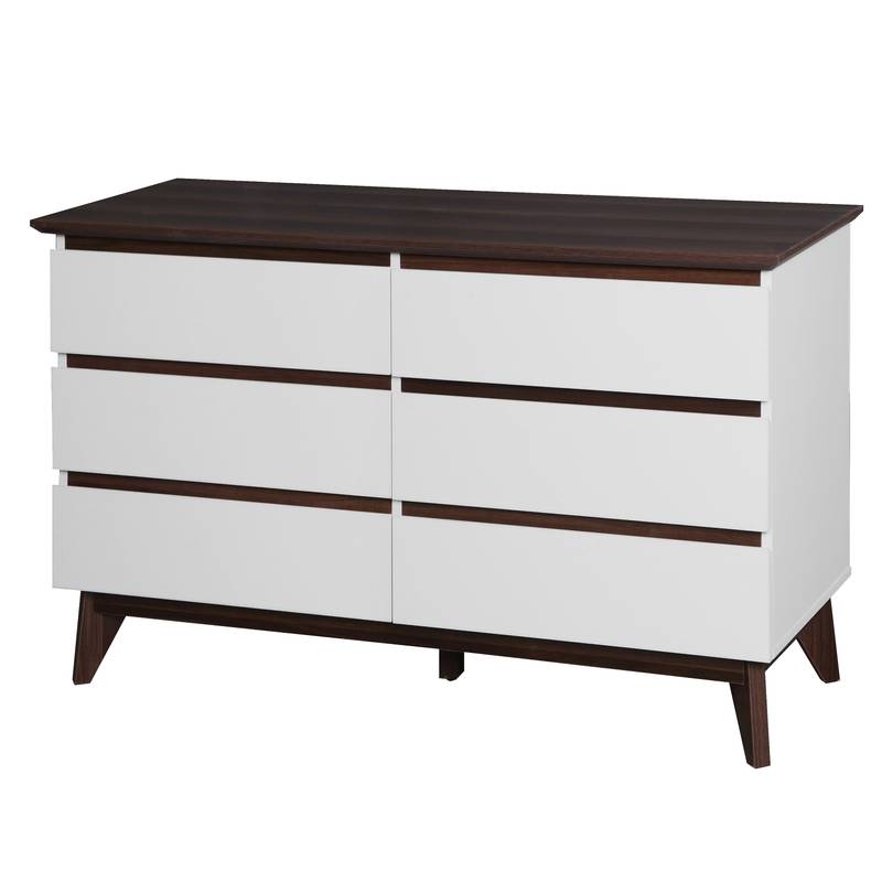 Chic Six-Drawer Storage Chest