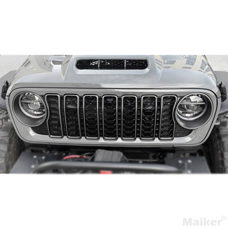 Stylish Front Mesh Grille for Jeep Wrangler JL/JT