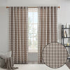Cozy Plaid Curtain Panel