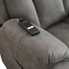 CozyLift Recliner Sofa - Comfort for Seniors in Dark Gray