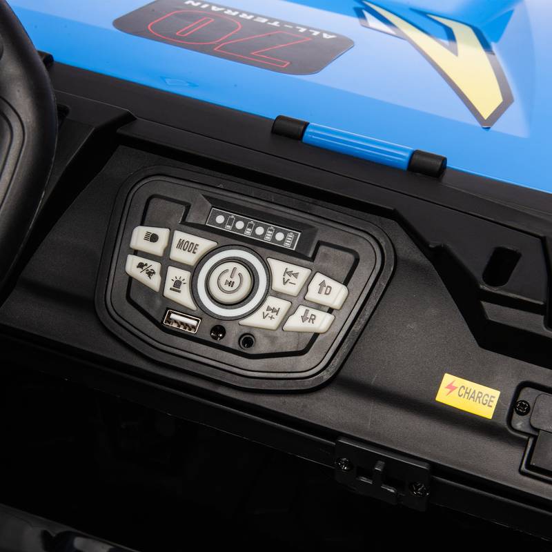 Police Cruiser Kids Ride-On Car with Parental Control