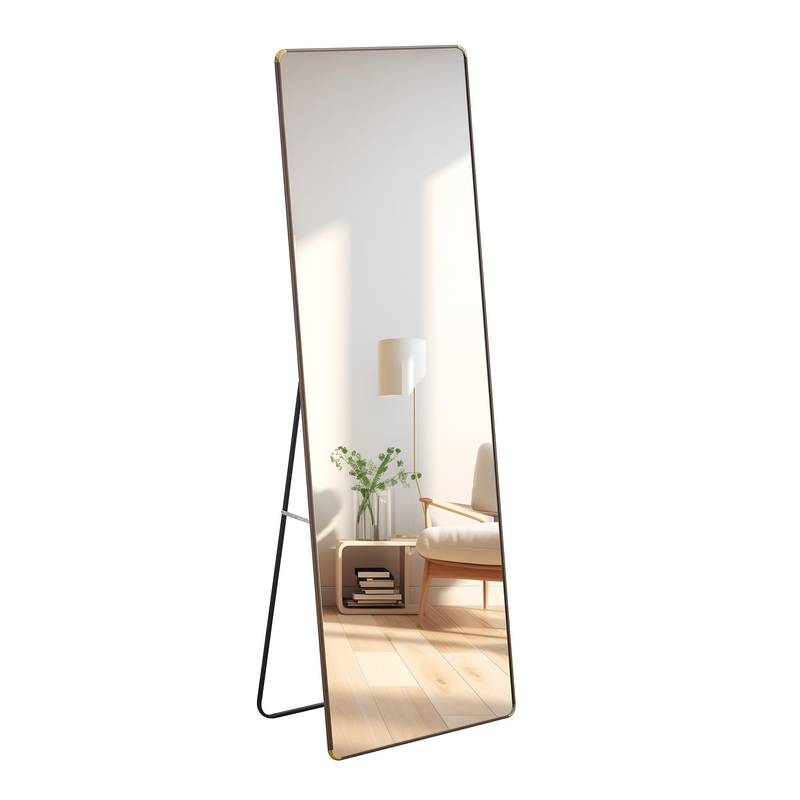 Stylish Full-Length Floor Mirror – Perfect for Any Space!
