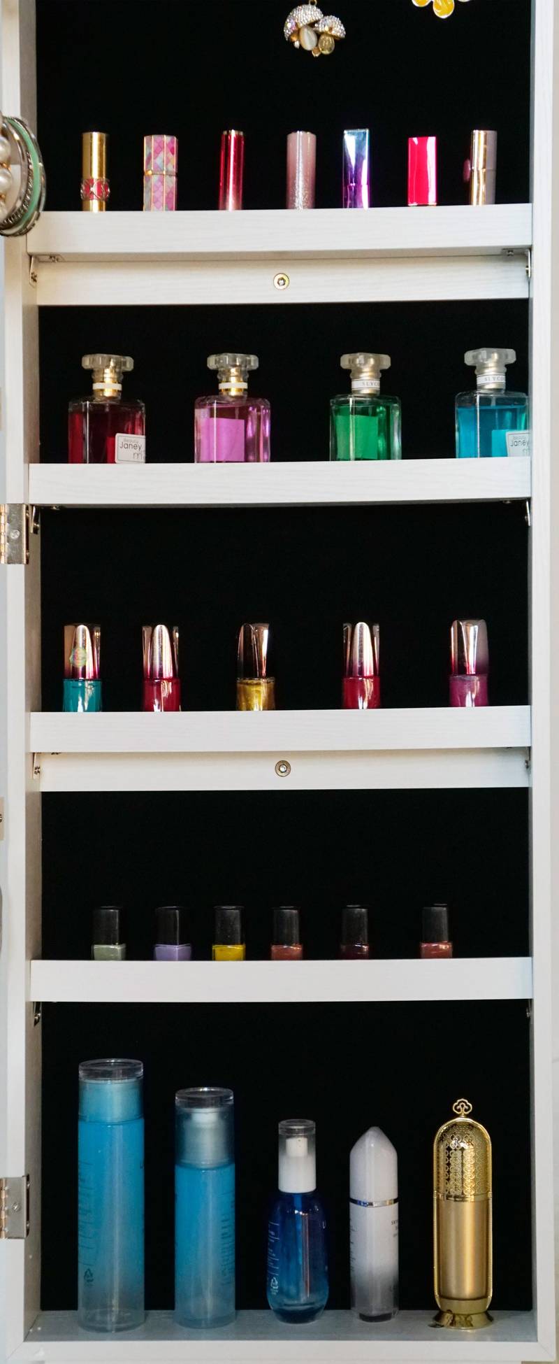 360° Glam Mirror & Jewelry Organizer