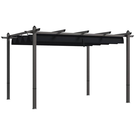 SleekShade Retractable Pergola Canopy