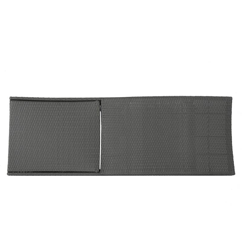 Salem Wicker Chaise Lounge Duo
