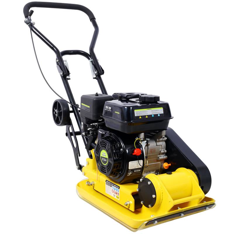 PowerMax Plate Compactor with Wheels - EPA Compliant Vibration Force