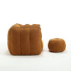 Cozy Foam Bean Bag Chair with Footstool – Perfect for Gaming, Reading, and Relaxing!