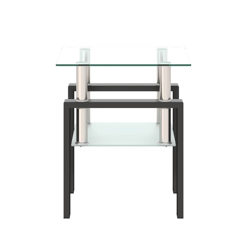 Chic Tempered Glass Coffee Table
