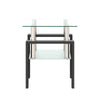 Chic Tempered Glass Coffee Table